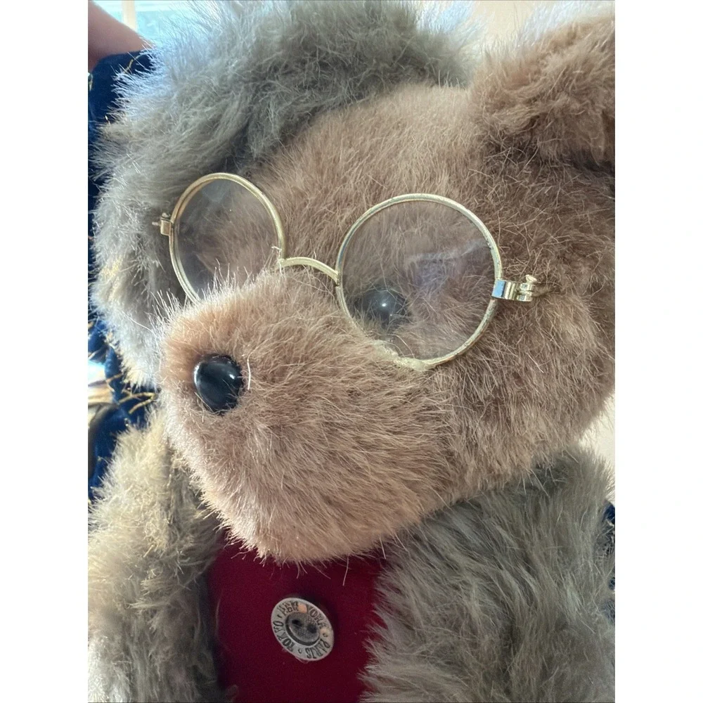 Vtg Christmas Wind Up Musical Bear New York Paris Toy Co 18